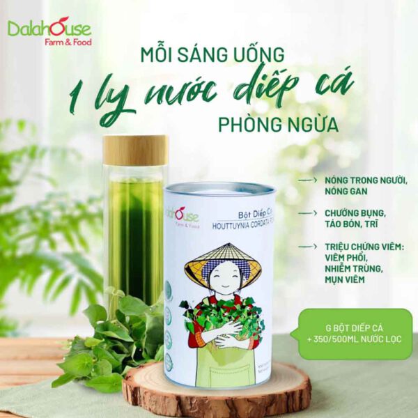 bột diếp cá - Sản Phẩm Từ Rau Củ - Rau Củ Quả Sạch - Đặc Sản Đà Lạt - bột rau củ sấy lạnh - https://dalatfarm.net/