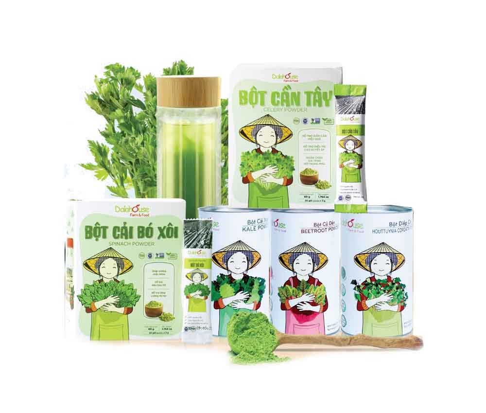 Bột rau củ hữu cơ - món ăn từ rau củ - phương pháp sống khỏe - Đặc Sản Đà Lạt - https://dalatfarm.net/