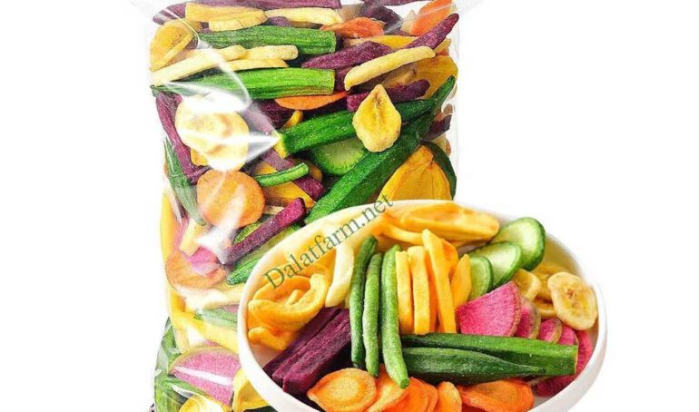 Rau củ sấy Đà Lạt - món ăn từ rau củ - phương pháp sống khỏe - Đặc Sản Đà Lạt - https://dalatfarm.net/