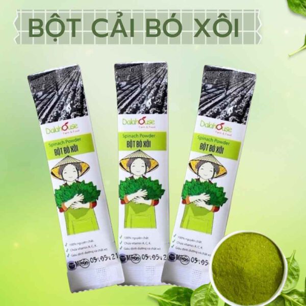 Bột cải bó xôi - Sản Phẩm Từ Rau Củ - Rau Củ Quả Sạch - Đặc Sản Đà Lạt - bột rau củ sấy lạnh - https://dalatfarm.net/