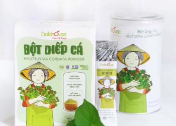Bột diếp cá sấy lạnh - món ăn từ rau củ - phương pháp sống khỏe - Đặc Sản Đà Lạt - https://dalatfarm.net/