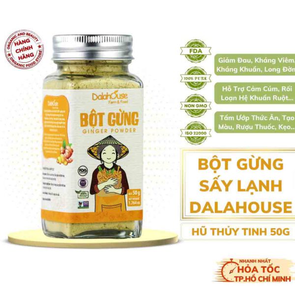 Bột gừng nguyên chất - Sản Phẩm Từ Rau Củ - Rau Củ Quả Sạch - Đặc Sản Đà Lạt - bột rau củ sấy lạnh - https://dalatfarm.net/