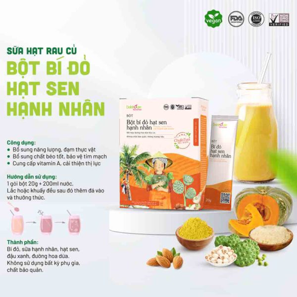 bột sữa hạt dinh dưỡng - Sản Phẩm Từ Rau Củ - Rau Củ Quả Sạch - Đặc Sản Đà Lạt - https://dalatfarm.net/