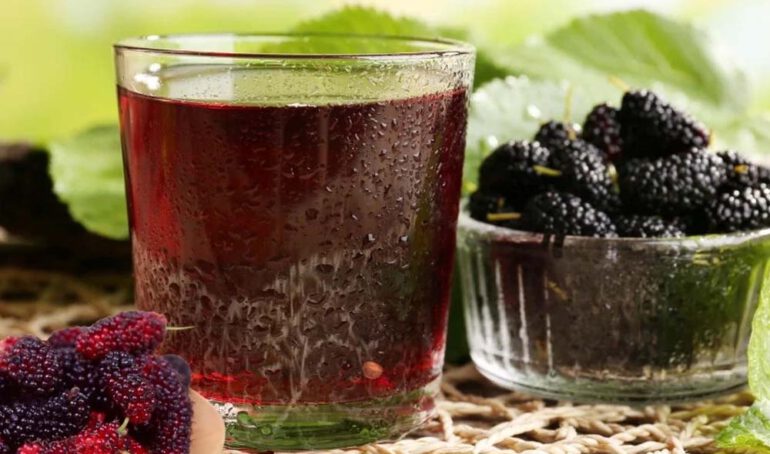 Nước ép dâu tằm - món ăn từ rau củ - phương pháp sống khỏe - Đặc Sản Đà Lạt - https://dalatfarm.net/