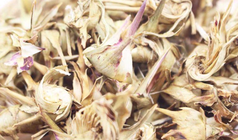 Trà hoa atiso sấy khô - món ăn từ rau củ - phương pháp sống khỏe - Đặc Sản Đà Lạt - https://dalatfarm.net/