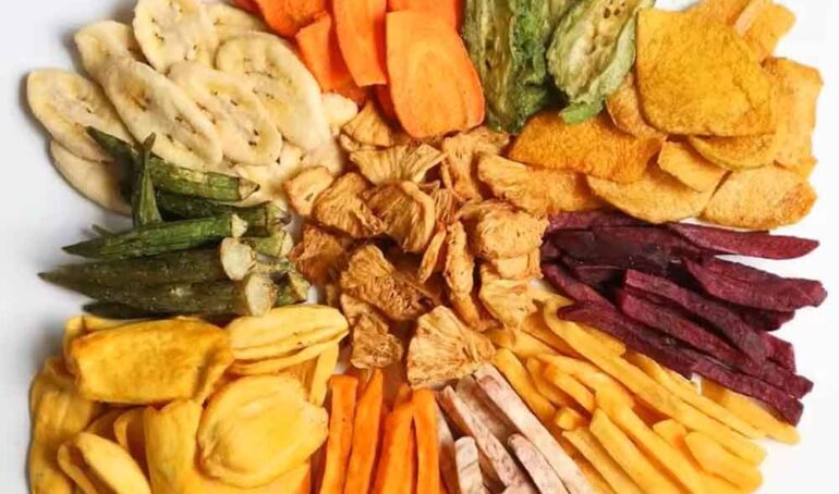 rau củ sấy giòn - món ăn từ rau củ - phương pháp sống khỏe - Đặc Sản Đà Lạt - https://dalatfarm.net/