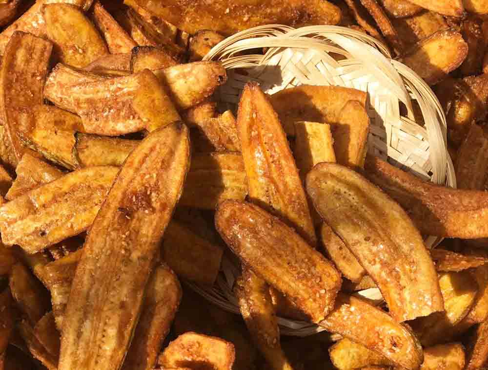 chuối mè sấy giòn - Rau củ quả sấy - Đặc Sản ĐàLạt - https://dalatfarm.net/