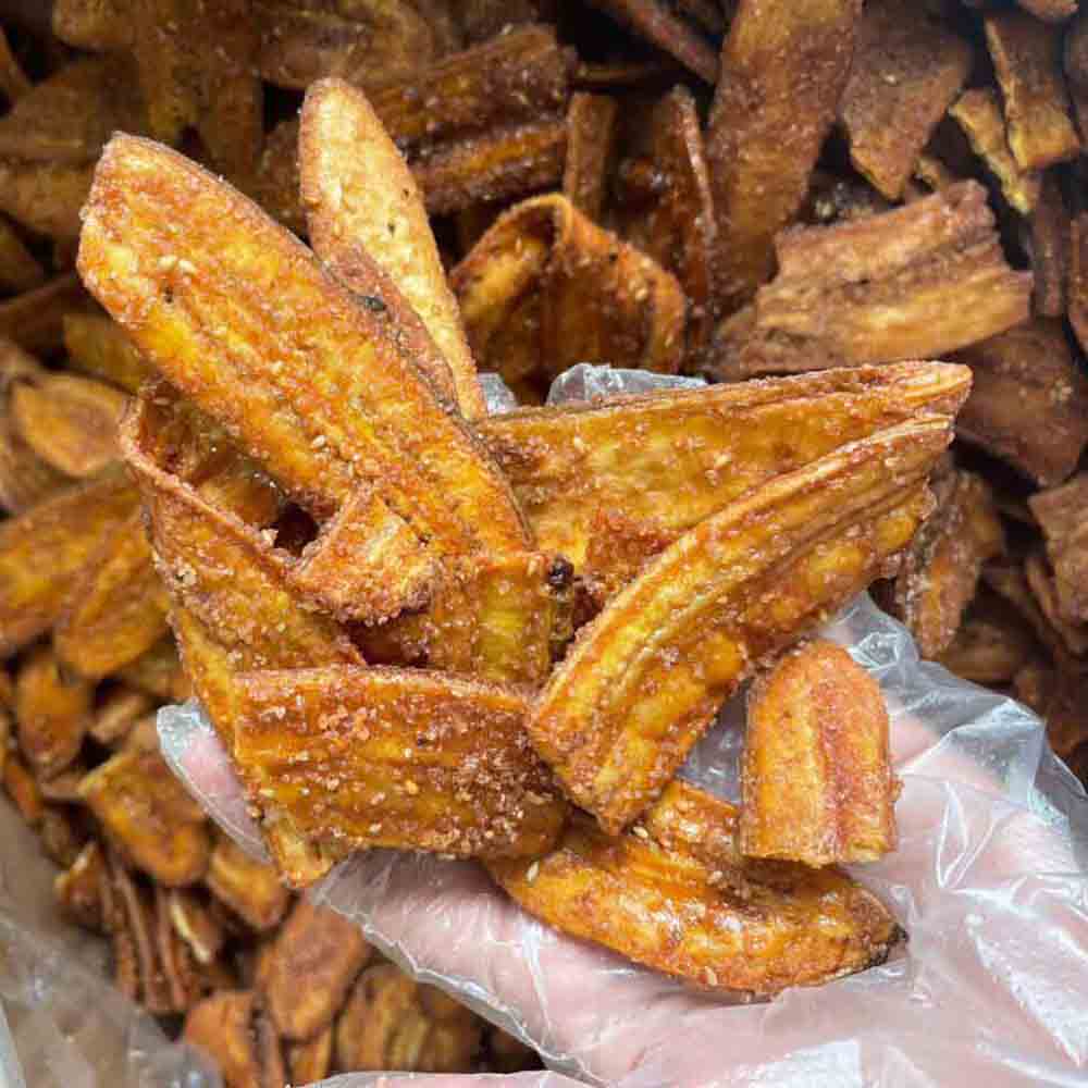 chuối sấy mè - Rau củ quả sấy - Đặc Sản ĐàLạt - https://dalatfarm.net/