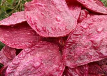 khoai lang tím sấy mật ong - Rau củ quả sấy - Đặc Sản ĐàLạt - https://dalatfarm.net/