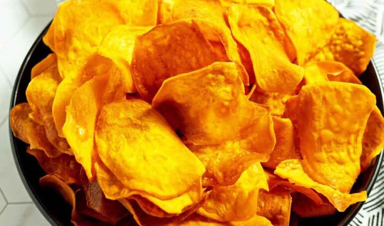 khoai lang vàng sấy không đường - Rau củ quả sấy - Đặc Sản ĐàLạt - https://dalatfarm.net/