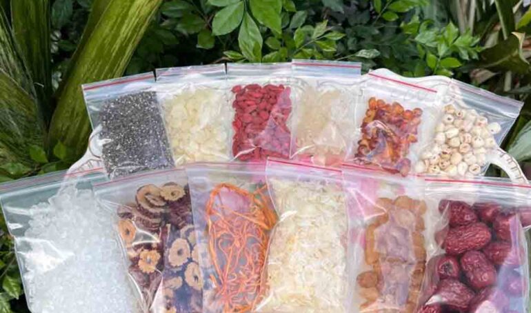 chè tuyết yến nhựa đào - món ăn từ rau củ - phương pháp sống khỏe - Đặc Sản Đà Lạt - https://dalatfarm.net/