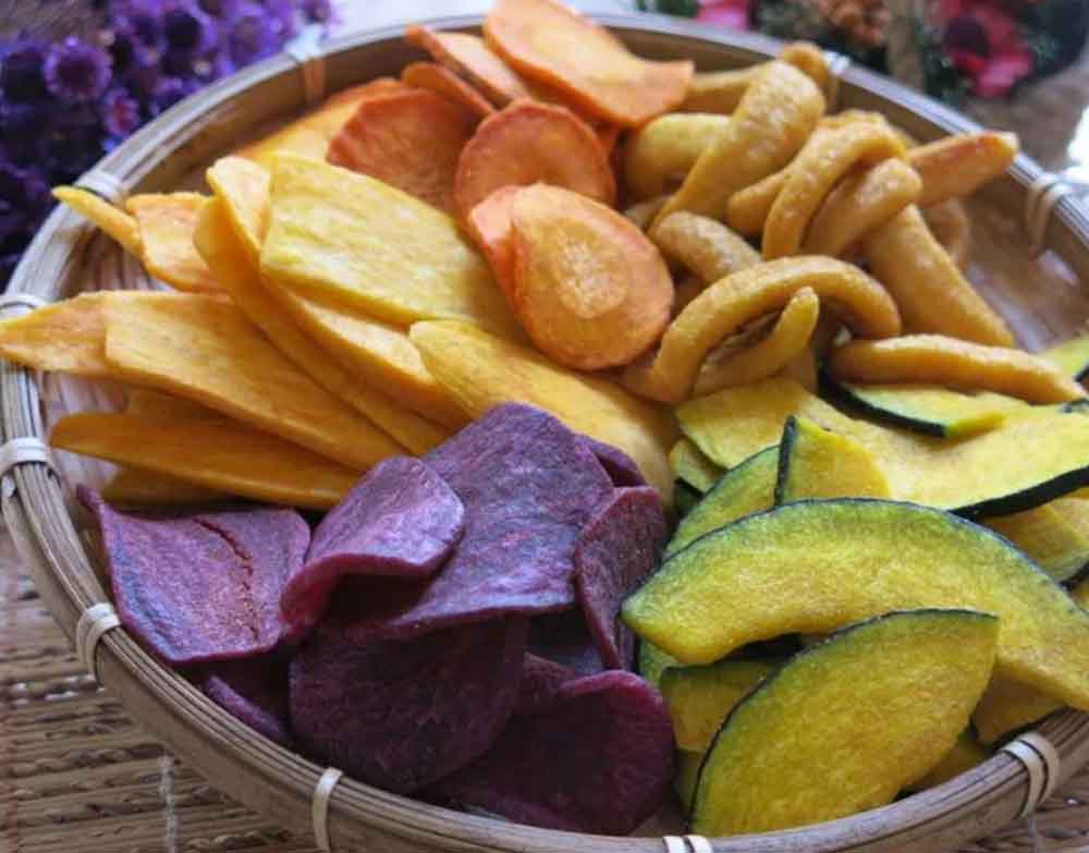 hoa quả sấy thập cẩm - món ăn từ rau củ - phương pháp sống khỏe - Đặc Sản Đà Lạt - https://dalatfarm.net/