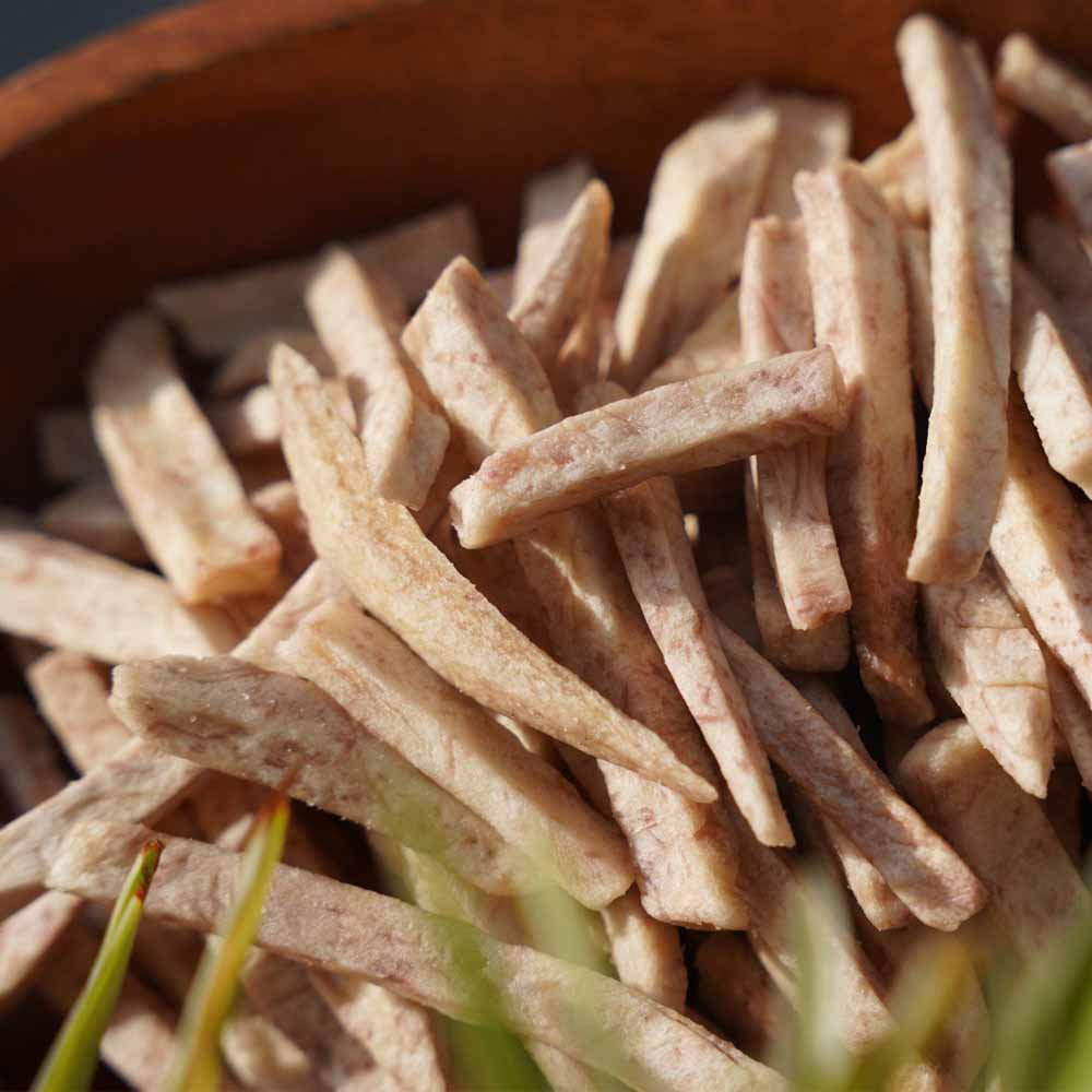 khoai môn sấy khô - món ăn từ rau củ - phương pháp sống khỏe - Đặc Sản Đà Lạt - https://dalatfarm.net/