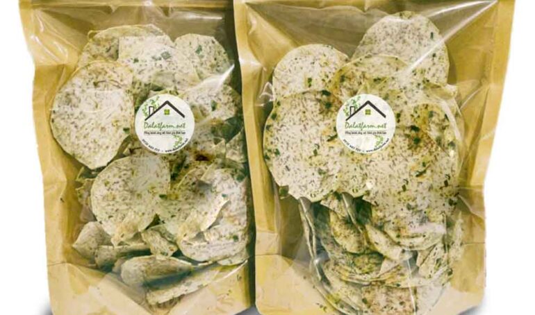 khoai môn sấy mắm - món ăn từ rau củ - phương pháp sống khỏe - Đặc Sản Đà Lạt - https://dalatfarm.net/