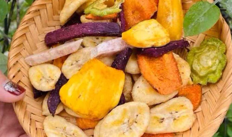 Thập cẩm sấy mix - món ăn từ rau củ - phương pháp sống khỏe - Đặc Sản Đà Lạt - https://dalatfarm.net/