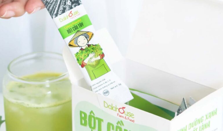 bột cần tây Đà Lạt - cách làm đẹp tự nhiên- phương pháp sống khỏe - Đặc Sản Đà Lạt - https://dalatfarm.net/