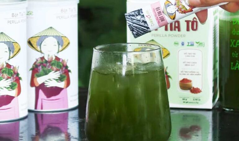 bột tía tô trị mụn - cách làm đẹp tự nhiên- phương pháp sống khỏe - Đặc Sản Đà Lạt - https://dalatfarm.net/