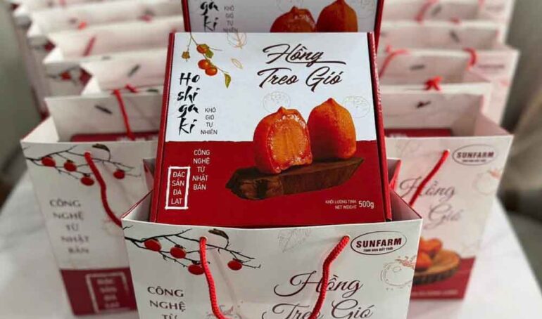 hồng treo gió Hoshigaki nhật bản - món ăn từ rau củ - phương pháp sống khỏe - Đặc Sản Đà Lạt - https://dalatfarm.net/