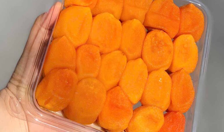 hồng kem mochi - món ăn từ rau củ - phương pháp sống khỏe - Đặc Sản Đà Lạt - https://dalatfarm.net/