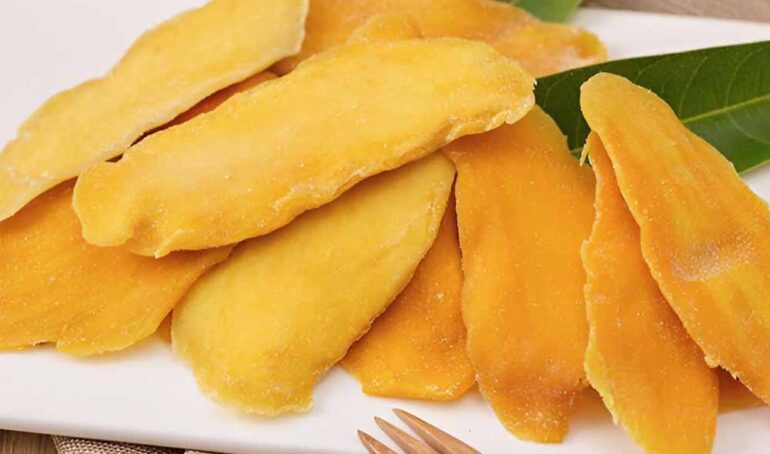 xoài sấy dẻo 500g - món ăn từ rau củ - phương pháp sống khỏe - Đặc Sản Đà Lạt - https://dalatfarm.net/