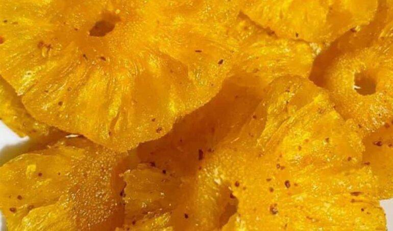 thơm sấy dẻo muối ớt online - món ăn từ rau củ - phương pháp sống khỏe - Đặc Sản Đà Lạt - https://dalatfarm.net/