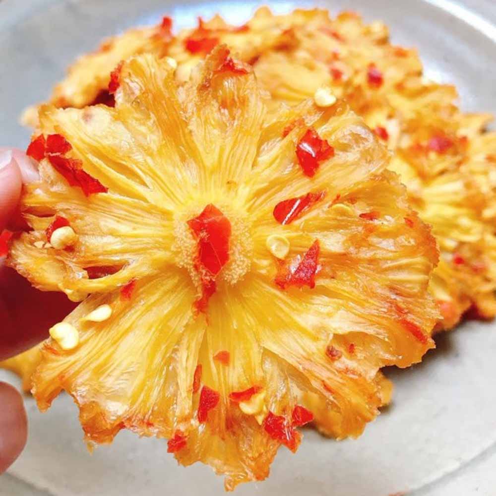 thơm sấy dẻo muối ớt - món ăn từ rau củ - phương pháp sống khỏe - Đặc Sản Đà Lạt - https://dalatfarm.net/