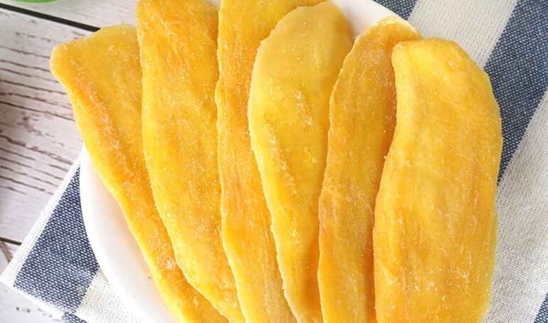 xoài sấy dẻo làm quà - món ăn từ rau củ - phương pháp sống khỏe - Đặc Sản Đà Lạt - https://dalatfarm.net/