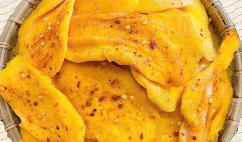 xoài sấy muối ớt Dalat Farm - món ăn từ rau củ - phương pháp sống khỏe - Đặc Sản Đà Lạt - https://dalatfarm.net/