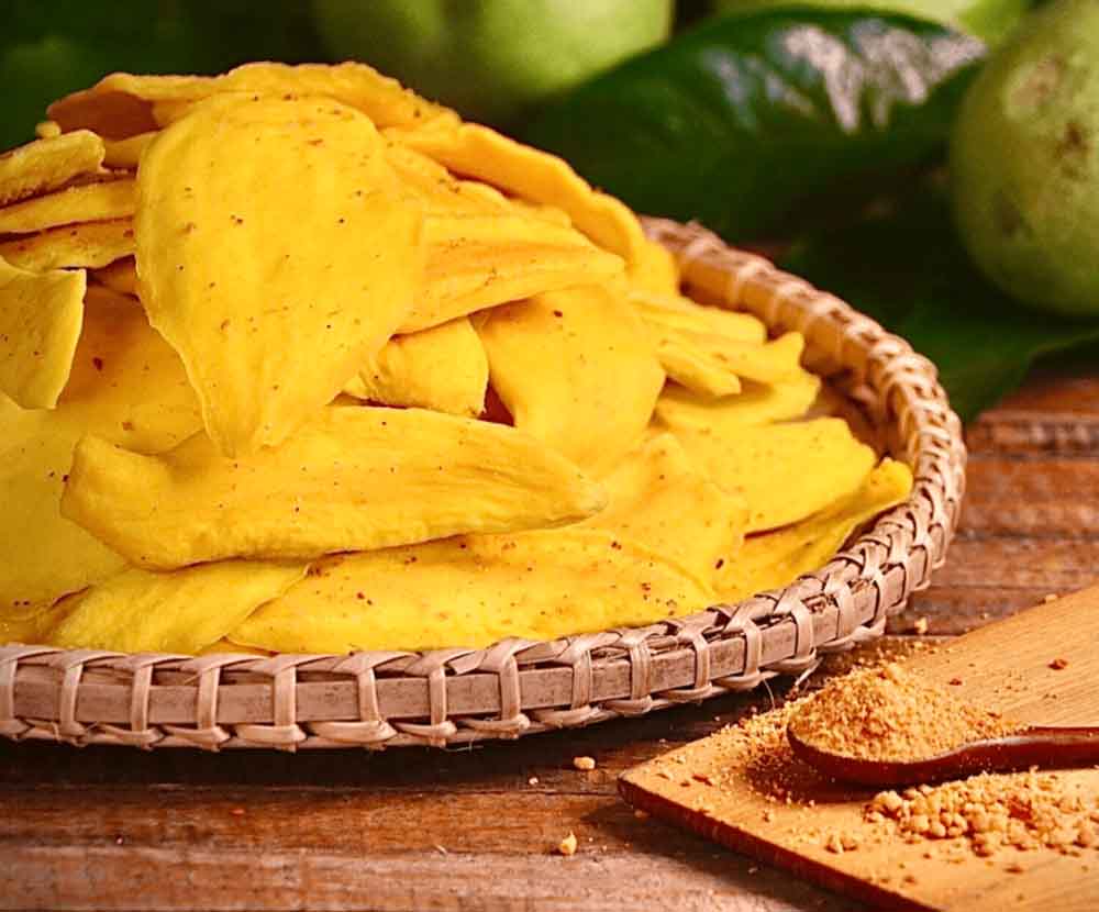 xoài sấy muối ớt không đường - món ăn từ rau củ - phương pháp sống khỏe - Đặc Sản Đà Lạt - https://dalatfarm.net/