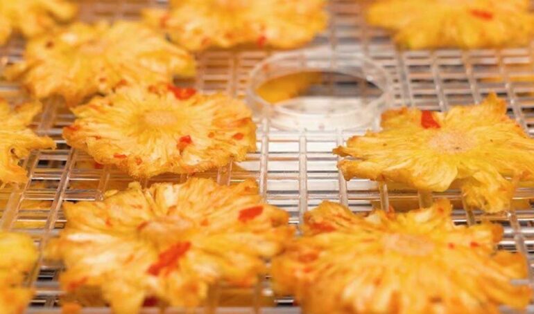 dứa sấy muối ớt - món ăn từ rau củ - phương pháp sống khỏe - Đặc Sản Đà Lạt - https://dalatfarm.net/