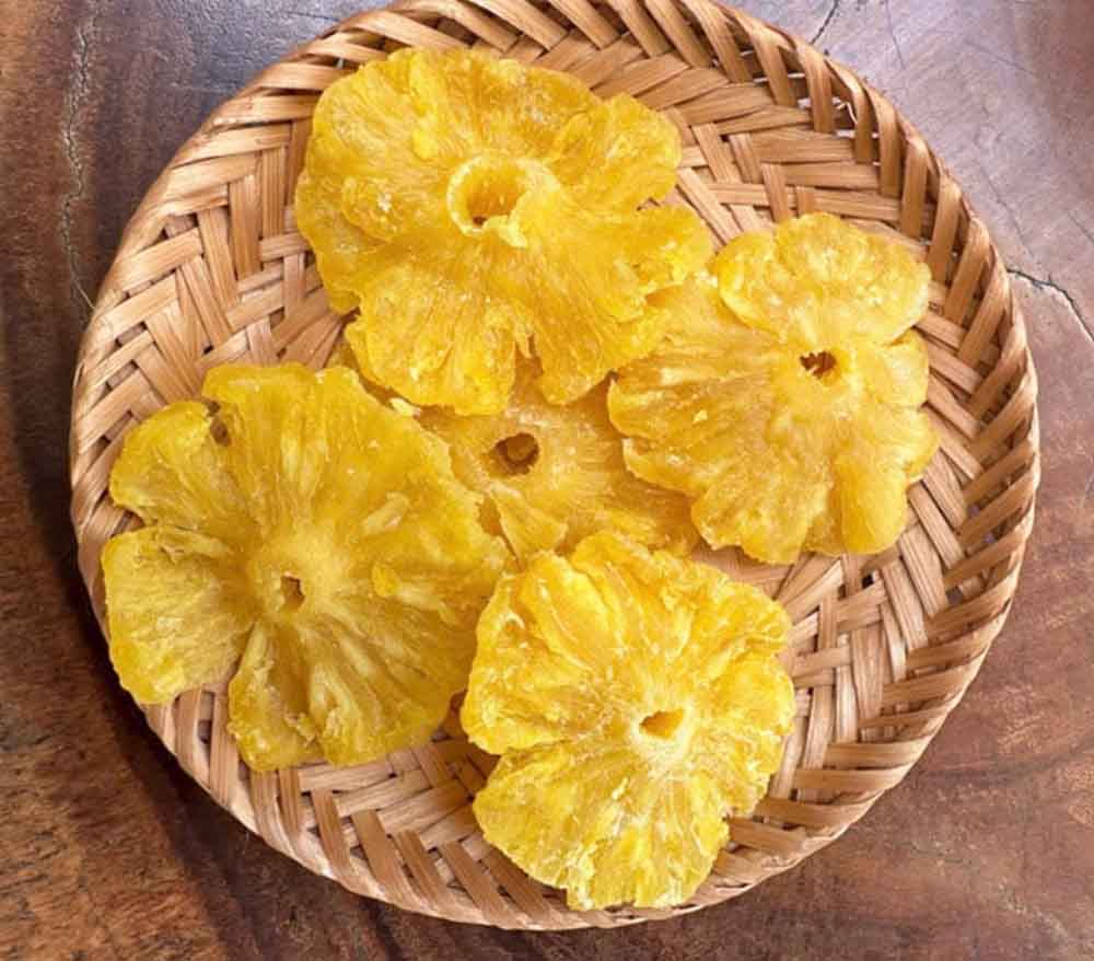 khóm sấy dẻo - món ăn từ rau củ - phương pháp sống khỏe - Đặc Sản Đà Lạt - https://dalatfarm.net/