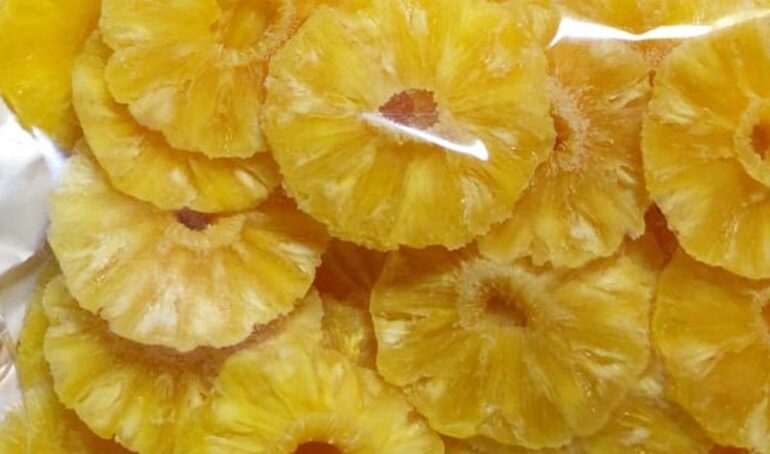 thơm sấy dẻo Đà Lạt - món ăn từ rau củ - phương pháp sống khỏe - Đặc Sản Đà Lạt - https://dalatfarm.net/