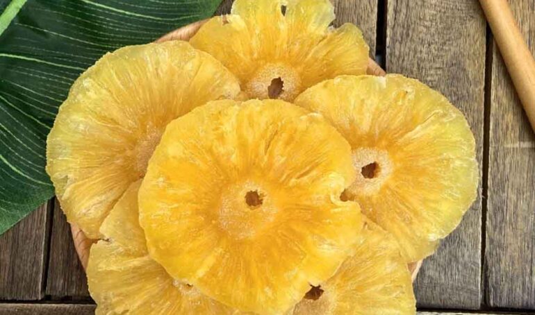 thơm sấy dẻo chính hãng - món ăn từ rau củ - phương pháp sống khỏe - Đặc Sản Đà Lạt - https://dalatfarm.net/