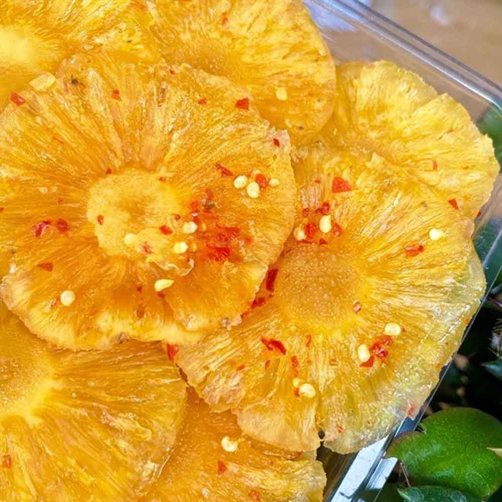 thơm sấy muối ớt Dalat Farm - món ăn từ rau củ - phương pháp sống khỏe - Đặc Sản Đà Lạt - https://dalatfarm.net/