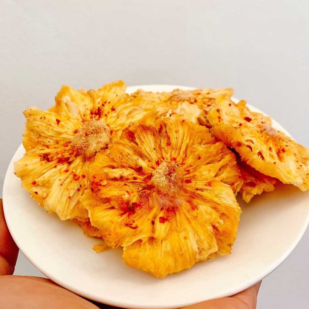 thơm sấy muối ớt TPHCM - món ăn từ rau củ - phương pháp sống khỏe - Đặc Sản Đà Lạt - https://dalatfarm.net/