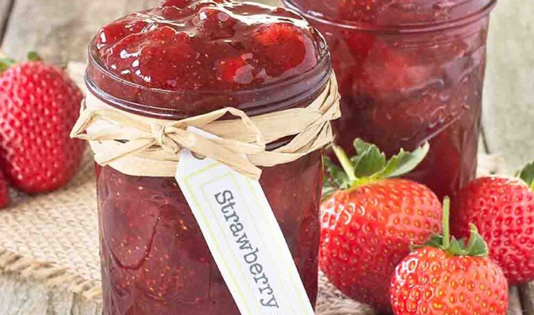 mứt dâu tây chính gốc - món ăn từ rau củ - phương pháp sống khỏe - Đặc Sản Đà Lạt - https://dalatfarm.net/