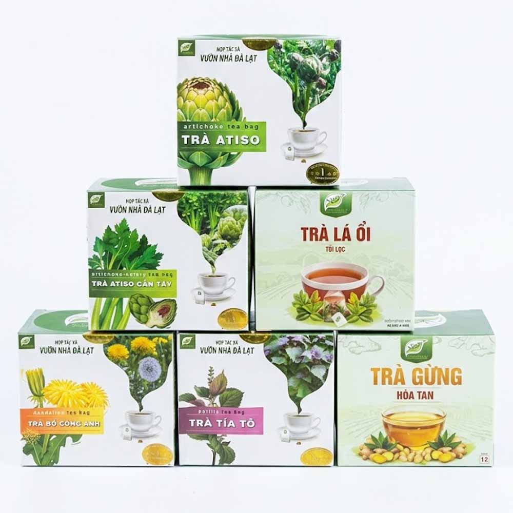 trà gừng hòa tan - Trà Thảo Mộc - Đặc Sản Đà Lạt - https://dalatfarm.net/