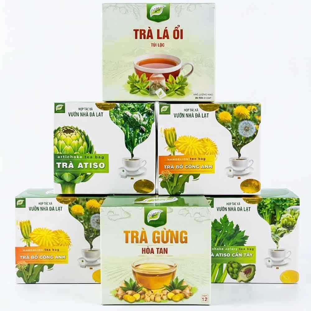 trà gừng hòa tan - Trà Thảo Mộc - Đặc Sản Đà Lạt - https://dalatfarm.net/