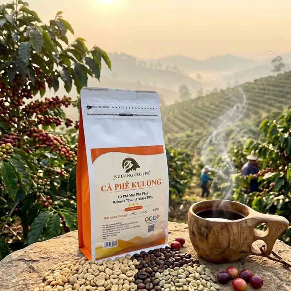 cà phê Kulong - Trà Thảo Mộc - Đặc Sản Đà Lạt - https://dalatfarm.net/