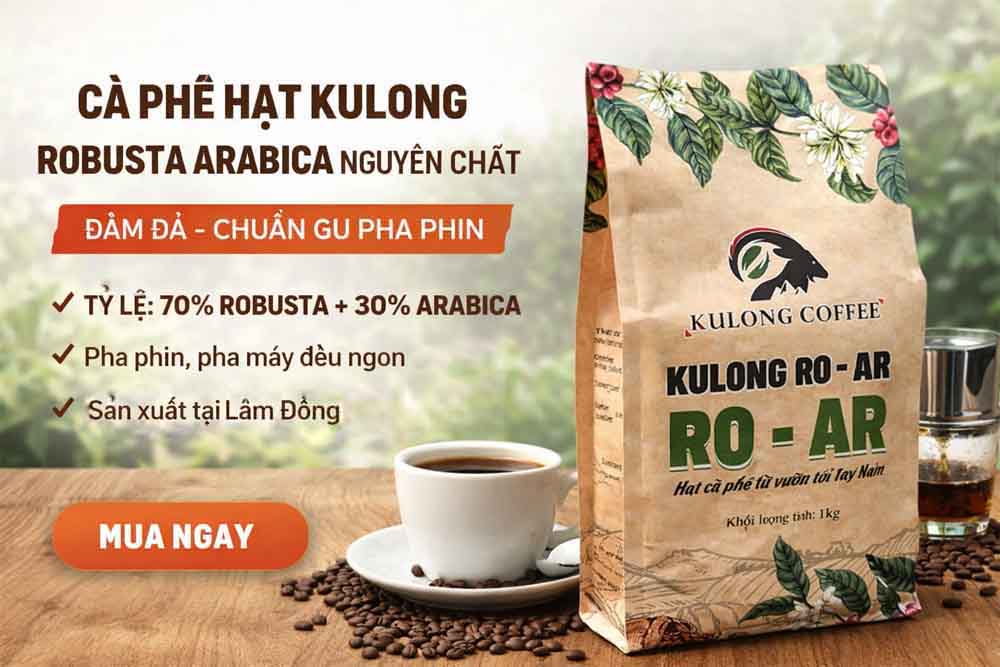 cà phê rang xay Đà Lạt - Trà Thảo Mộc - Đặc Sản Đà Lạt - https://dalatfarm.net/
